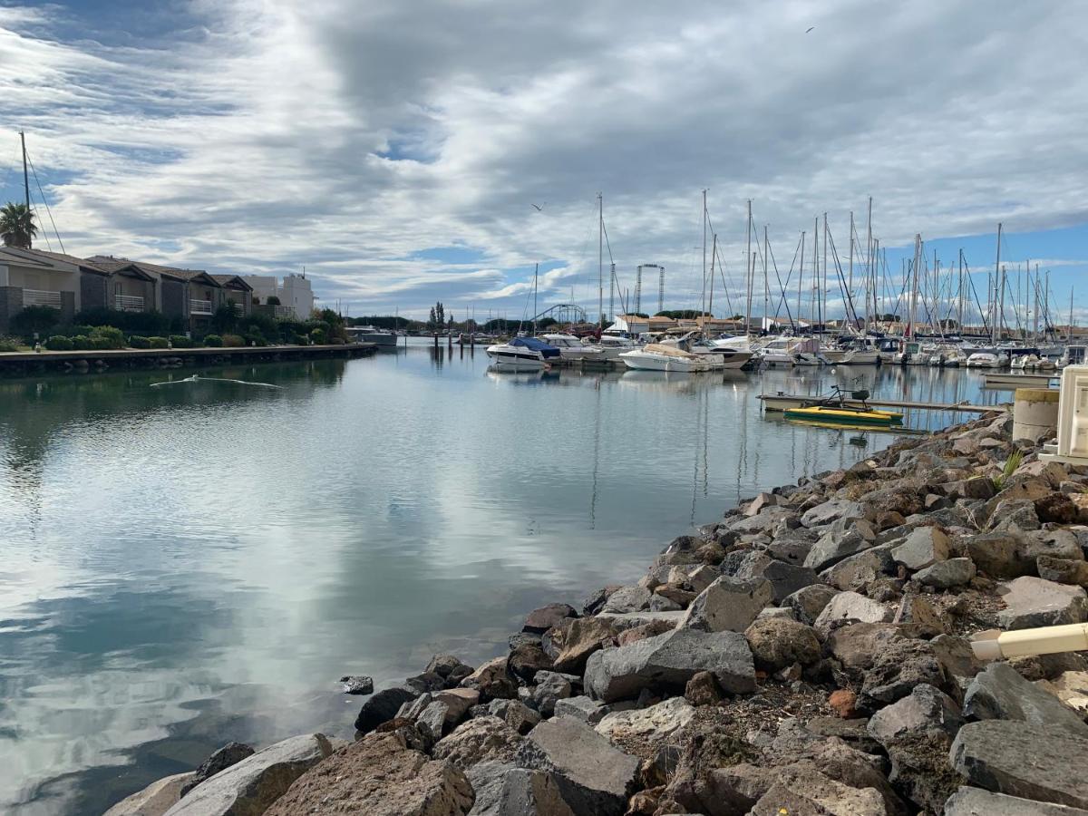 Appartement Vue Mer - Rdc - Parking Prive - Meuble Tourisme 4 Etoiles Agde Exterior foto